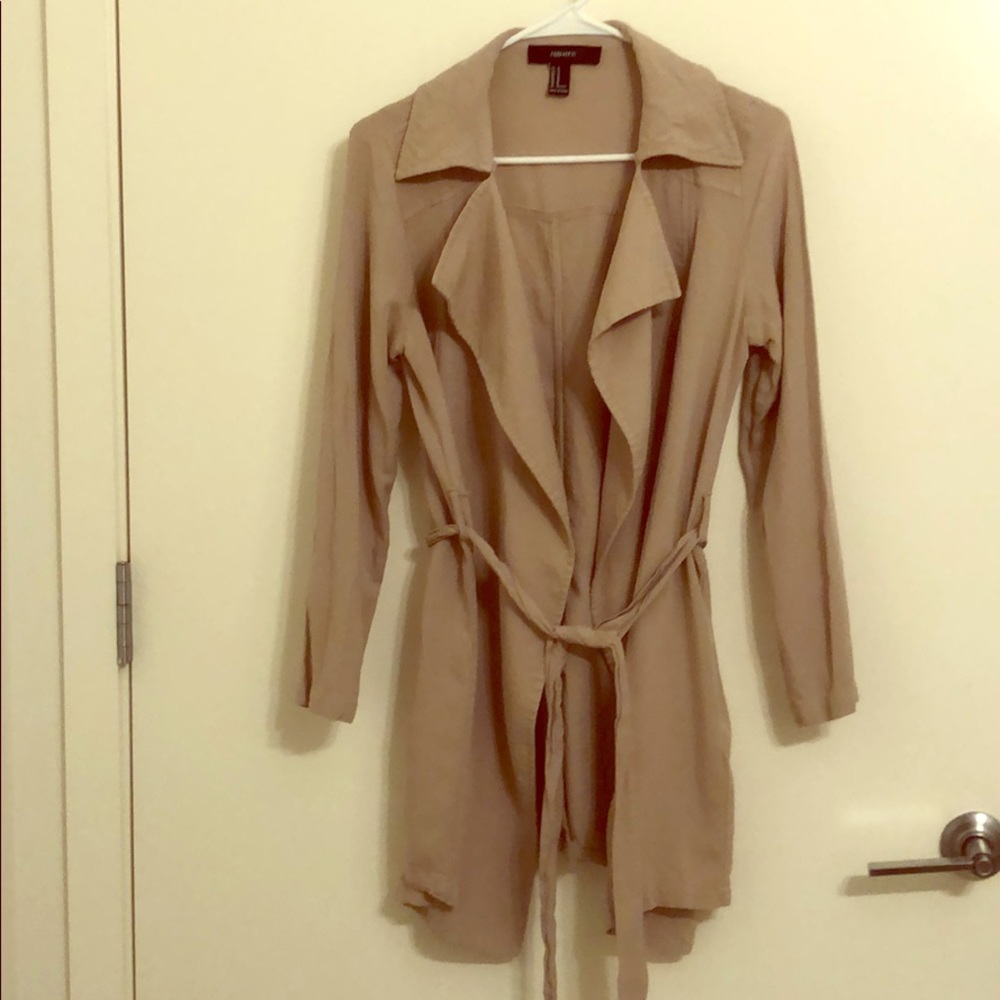 Tan colored jacket/cardigan